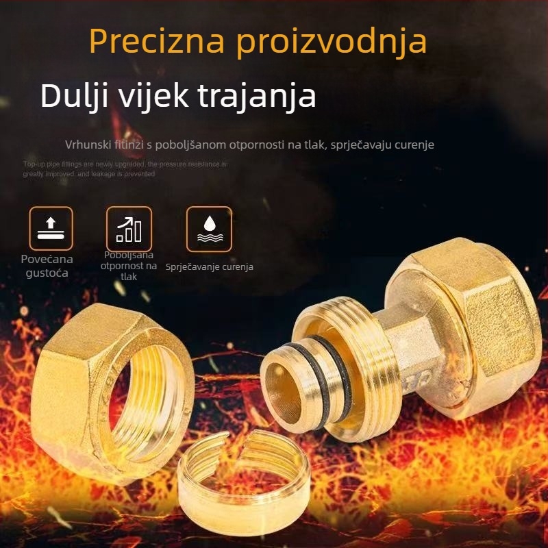 Aluminijsko-plastični spoj za cijevi, Ke meijie; materijal: aluminij-plastični; kategorija: Drugo