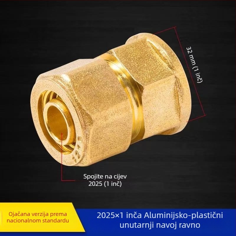Aluminijsko-plastični spoj za cijevi, Ke meijie; materijal: aluminij-plastični; kategorija: Drugo