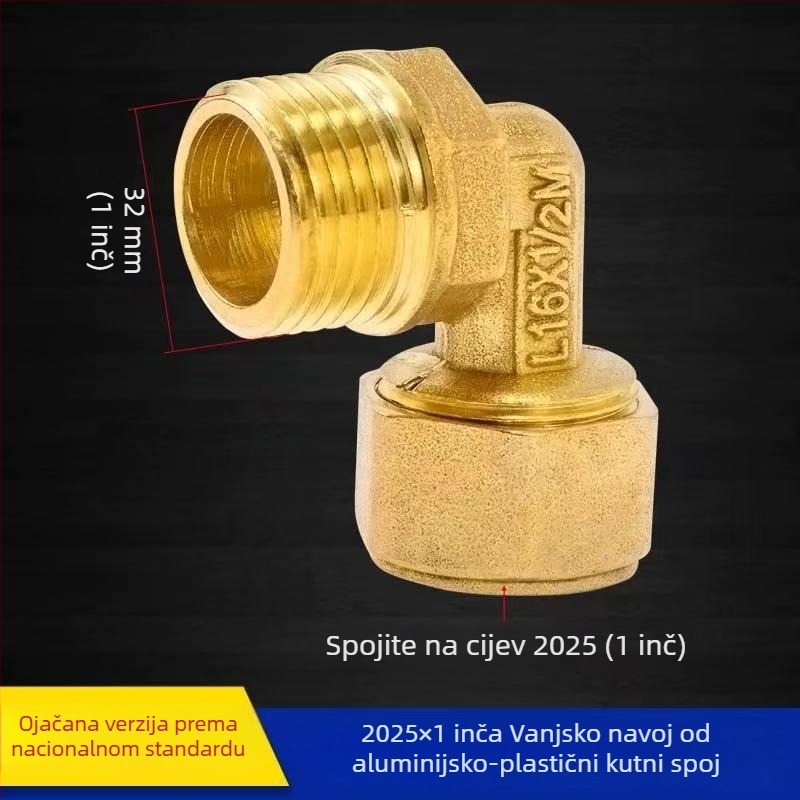 Aluminijsko-plastični spoj za cijevi, Ke meijie; materijal: aluminij-plastični; kategorija: Drugo