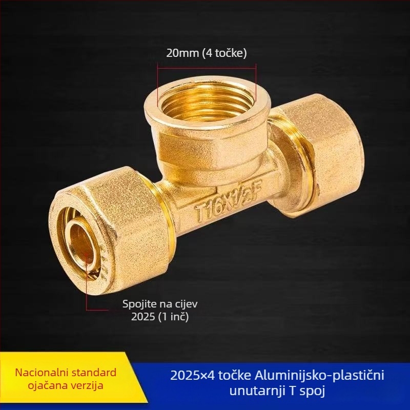 Aluminijsko-plastični spoj za cijevi, Ke meijie; materijal: aluminij-plastični; kategorija: Drugo