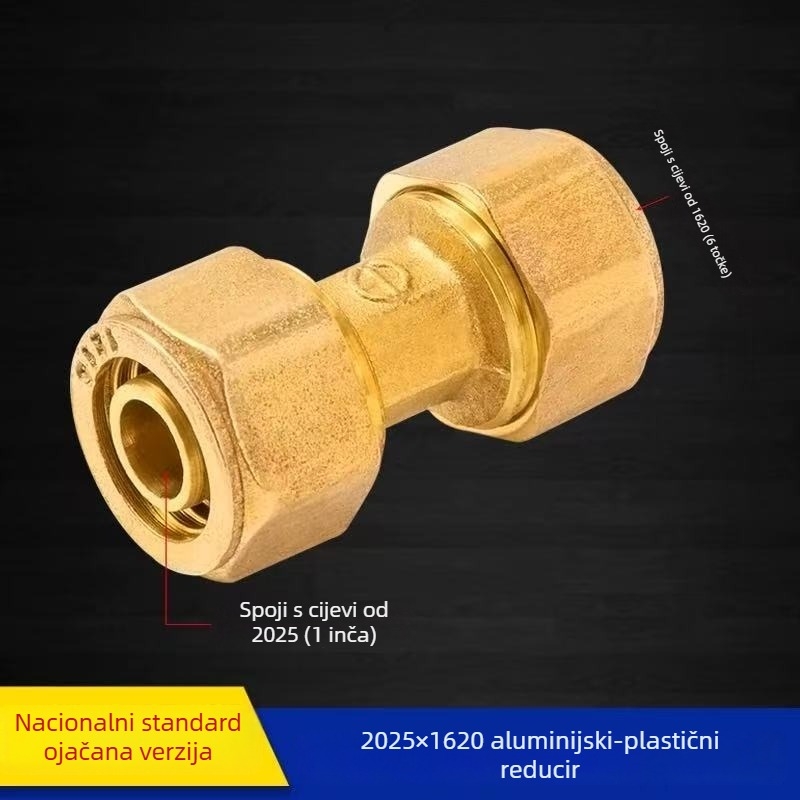 Aluminijsko-plastični spoj za cijevi, Ke meijie; materijal: aluminij-plastični; kategorija: Drugo