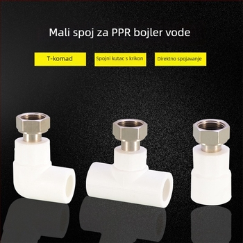 PPR fitinzi za grijanje vode: unutarnji navojni T-izvod (tee elbow) za izravno zavarivanje, Hongying, Zhejiang, Klasa I