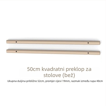 Sklopivi kamperski stol s panelom – nosač okvir i poprečna greda, od karbonskog čelika