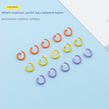 Metalni set ključeva s dodacima za perle i bušačem rupa, 3D puzzle