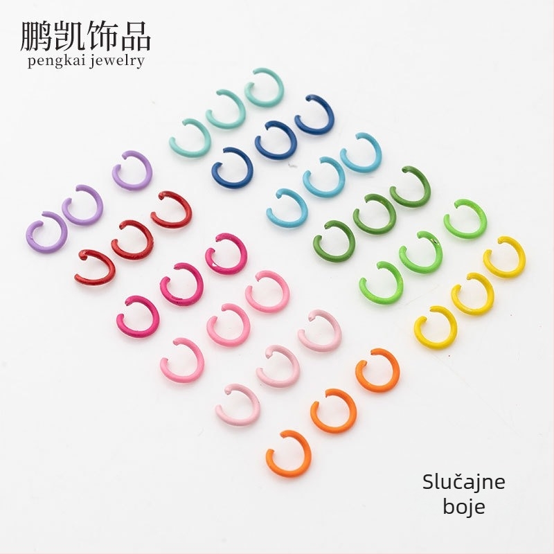 Metalni set ključeva s dodacima za perle i bušačem rupa, 3D puzzle