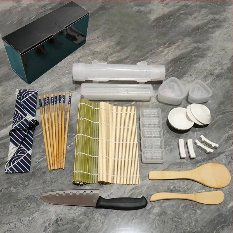 Set DIY kalupa za izradu sušija – Younis, plast i nehrđajući čelik, ispisano logo: Da, godina izlaska: 2020