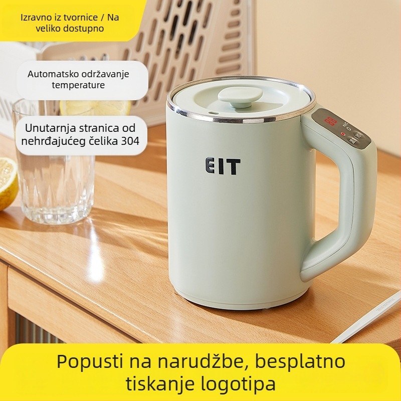 Far Light Električna šalica za zdravi čaj, 800 ml, 300 W, ugrađena grijna ploča, za 1–2 osobe