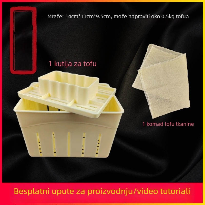 Tofu kalup za kućnu upotrebu - plastični, hrane kvalitete, DIY okvir