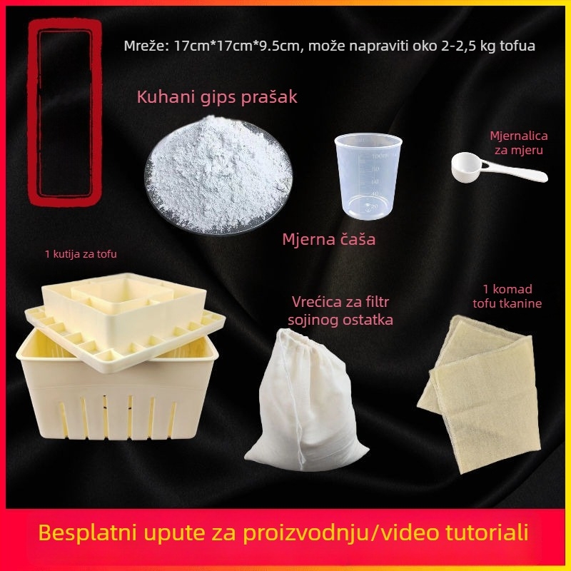 Tofu kalup za kućnu upotrebu - plastični, hrane kvalitete, DIY okvir