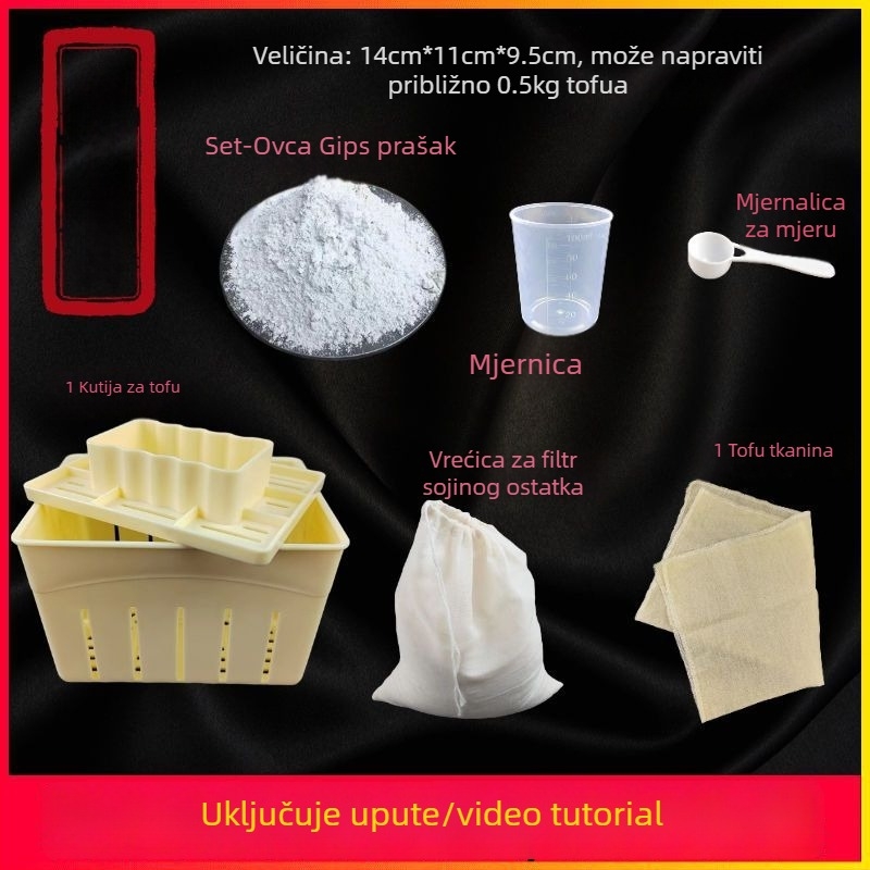 Tofu kalup za kućnu upotrebu - plastični, hrane kvalitete, DIY okvir