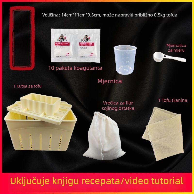 Tofu kalup za kućnu upotrebu - plastični, hrane kvalitete, DIY okvir