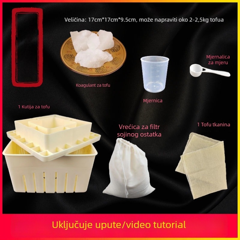 Tofu kalup za kućnu upotrebu - plastični, hrane kvalitete, DIY okvir