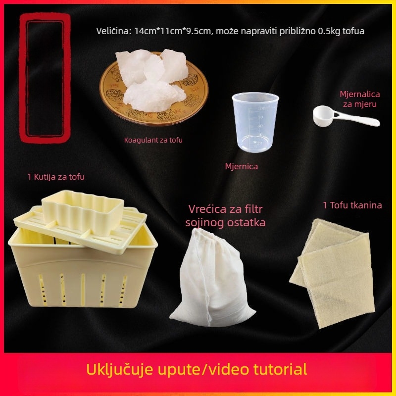 Tofu kalup za kućnu upotrebu - plastični, hrane kvalitete, DIY okvir