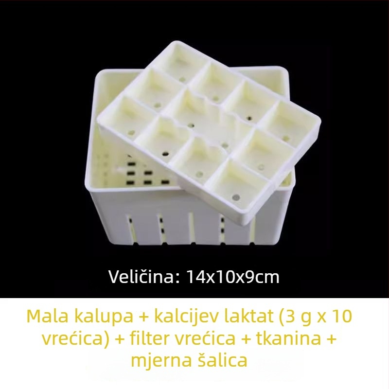 DIY set formi za tofu za kućnu upotrebu – komplet alata, plastika
