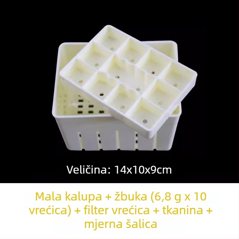 DIY set formi za tofu za kućnu upotrebu – komplet alata, plastika