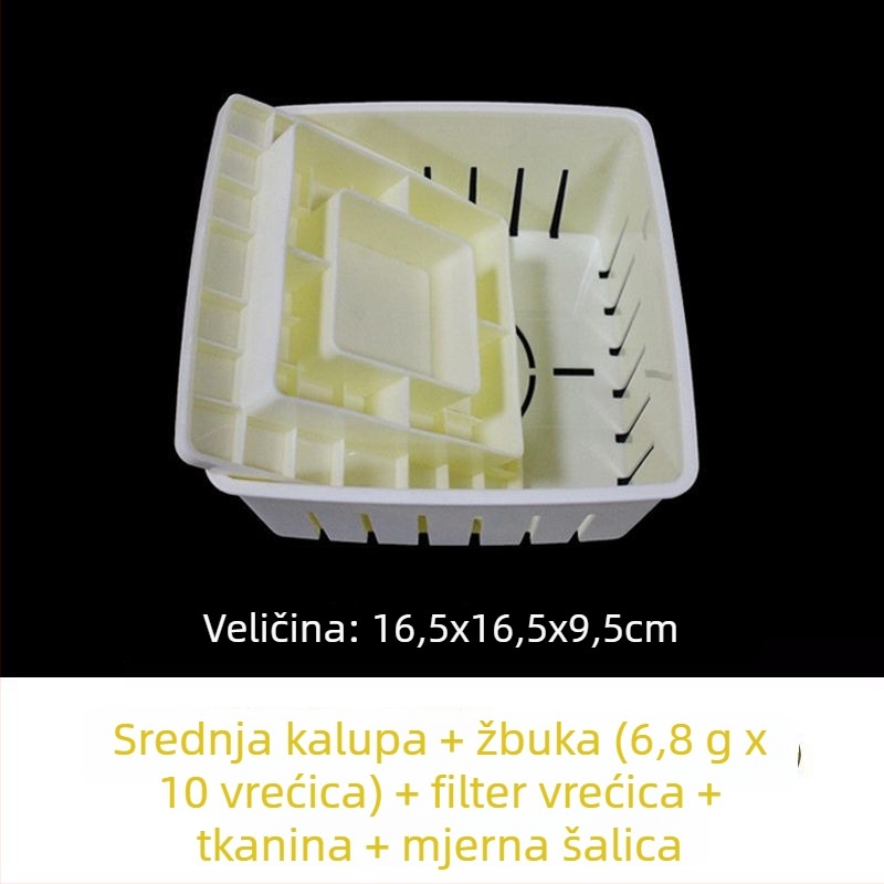 DIY set formi za tofu za kućnu upotrebu – komplet alata, plastika