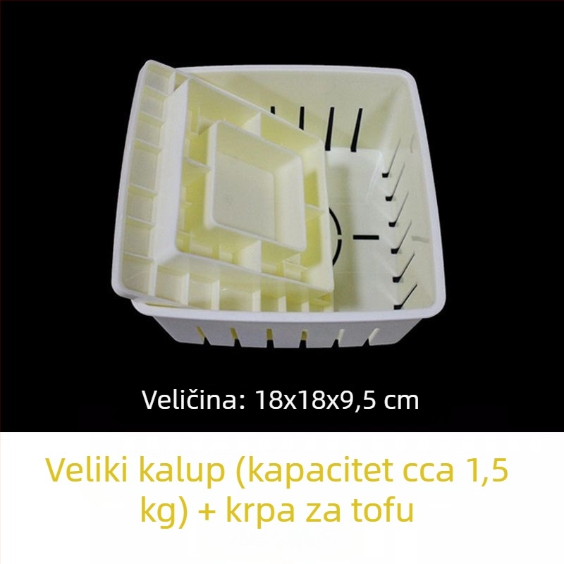 DIY set formi za tofu za kućnu upotrebu – komplet alata, plastika