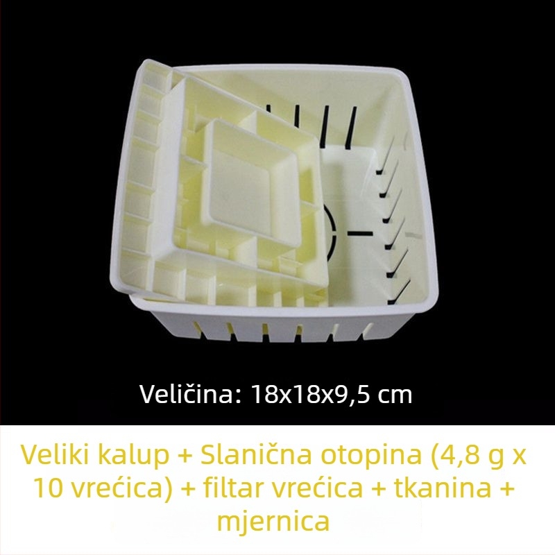 DIY set formi za tofu za kućnu upotrebu – komplet alata, plastika