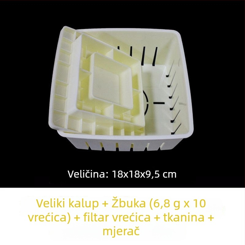 DIY set formi za tofu za kućnu upotrebu – komplet alata, plastika