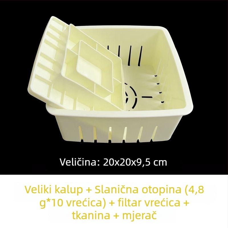 DIY set formi za tofu za kućnu upotrebu – komplet alata, plastika