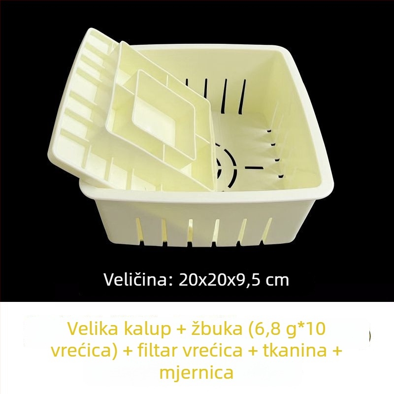 DIY set formi za tofu za kućnu upotrebu – komplet alata, plastika