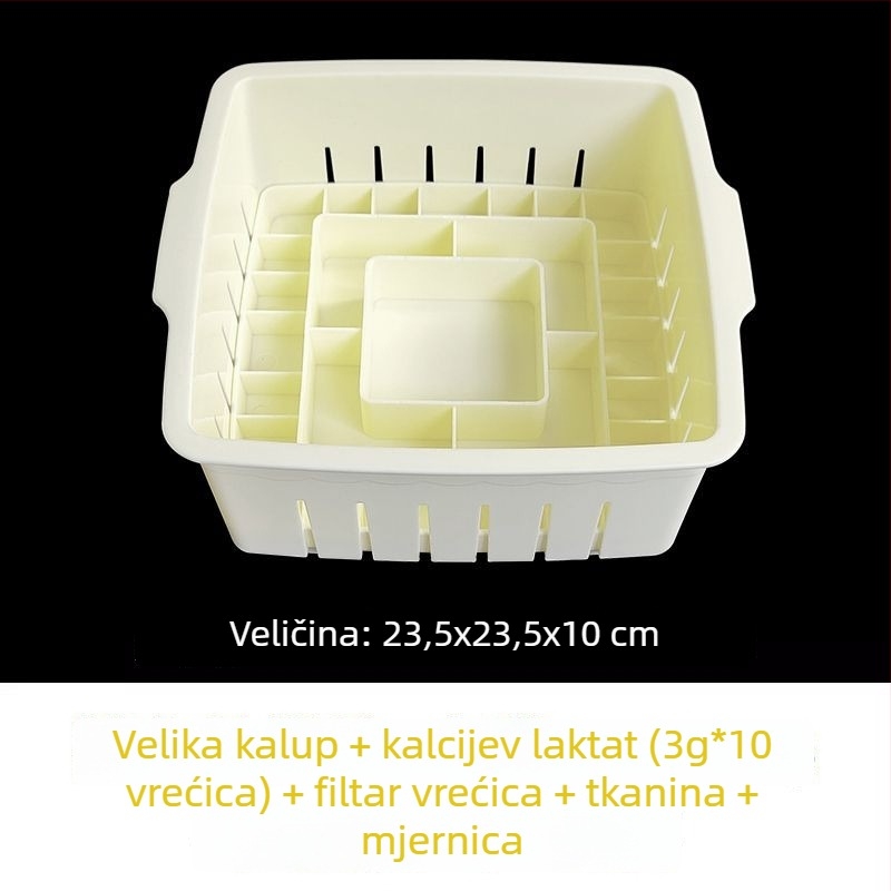DIY set formi za tofu za kućnu upotrebu – komplet alata, plastika