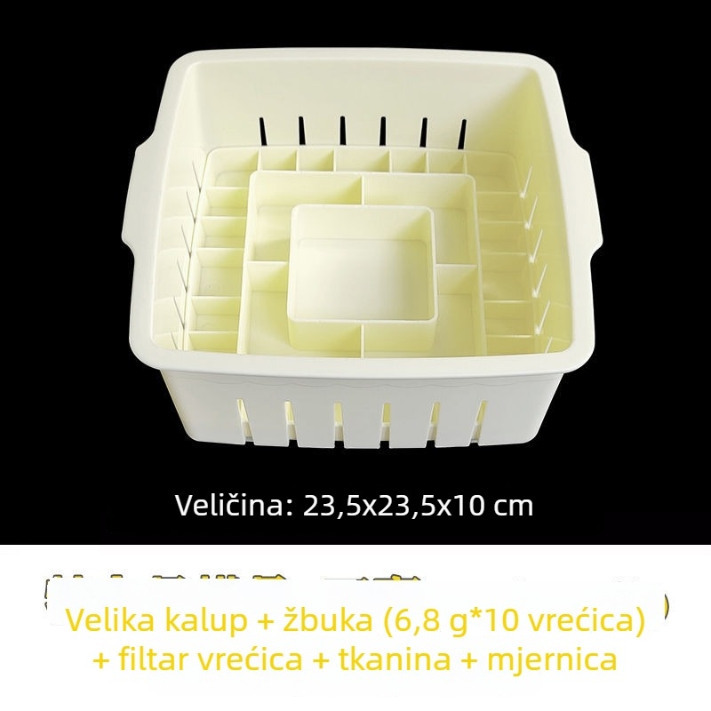 DIY set formi za tofu za kućnu upotrebu – komplet alata, plastika