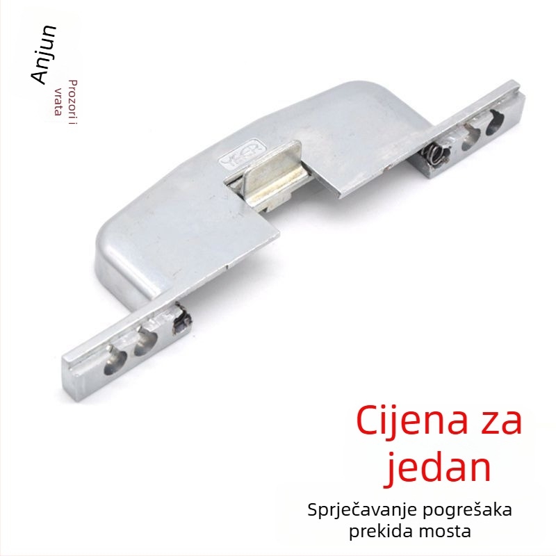 Set hardvera za brave vrata i prozore – cinkova legura, model Q001, moderni minimalistički stil