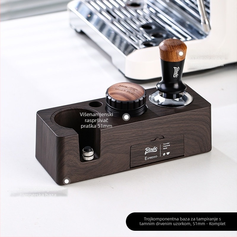 Set tampers za kavu (3-djelni) — ABS materijal, američki stil, premium kvaliteta, za ured ili dom