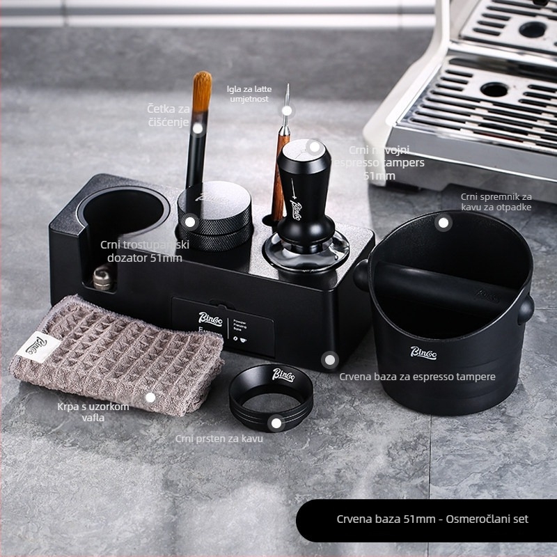 Set tampers za kavu (3-djelni) — ABS materijal, američki stil, premium kvaliteta, za ured ili dom