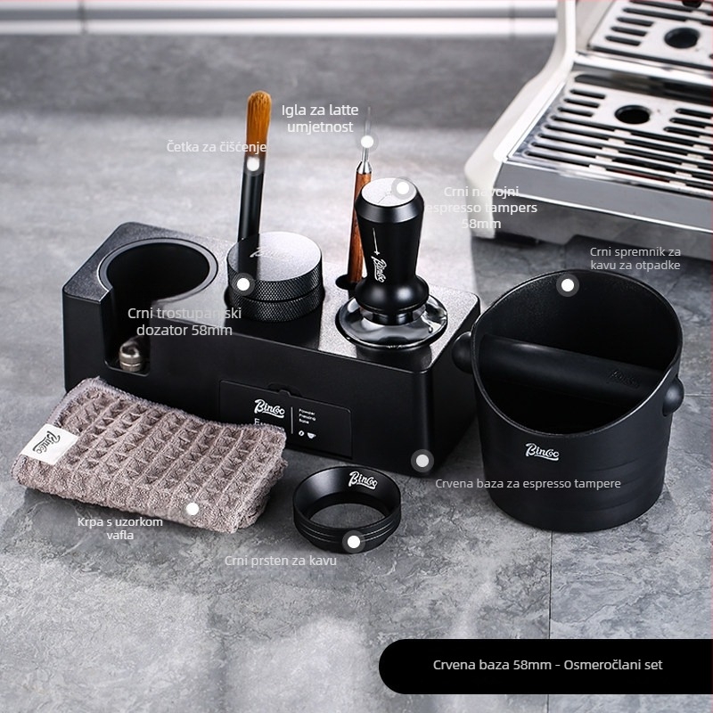 Set tampers za kavu (3-djelni) — ABS materijal, američki stil, premium kvaliteta, za ured ili dom