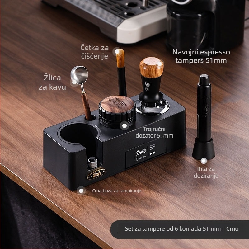 Set tampers za kavu (3-djelni) — ABS materijal, američki stil, premium kvaliteta, za ured ili dom