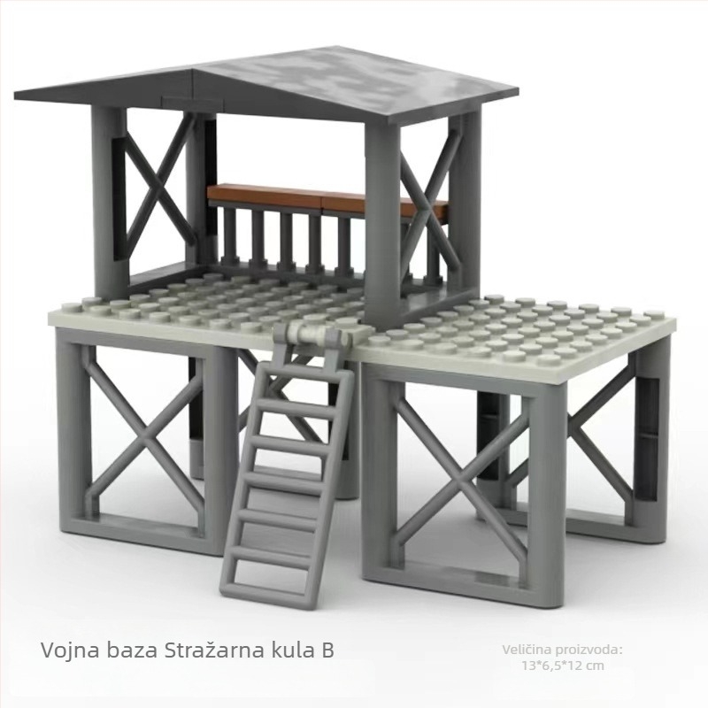 Vojni građevinski set s minifigurama specijalnih snaga, ABS plastika, 50-100 komada, DIY