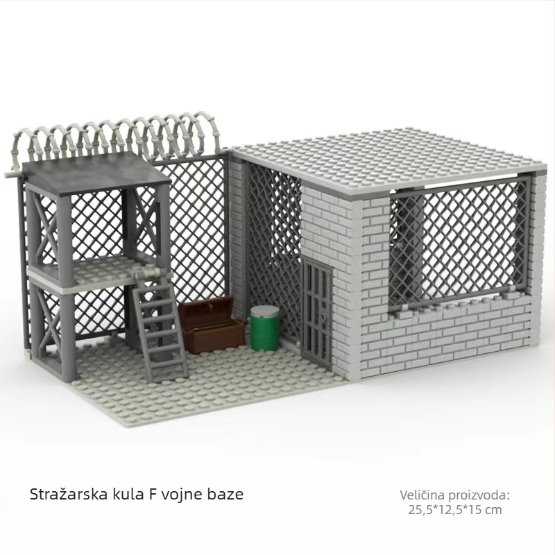 Vojni građevinski set s minifigurama specijalnih snaga, ABS plastika, 50-100 komada, DIY