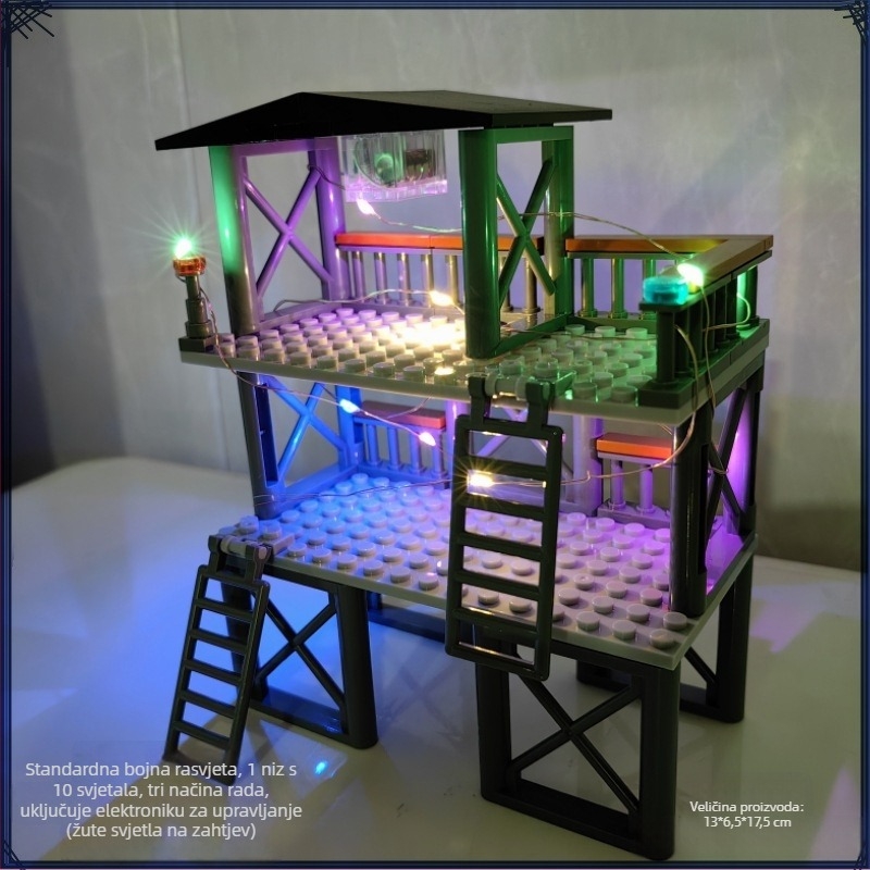 Vojni građevinski set s minifigurama specijalnih snaga, ABS plastika, 50-100 komada, DIY