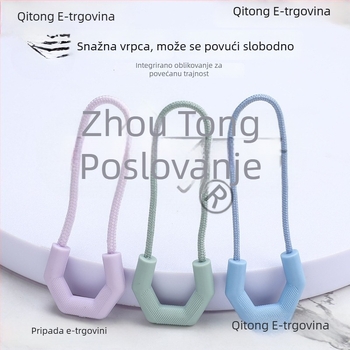 Nylonova kopča za zatvarač s odvojivim kaišem – Dodatak izrađen injekcijskim oblikovanjem za odjeću, jakne, šatore i ruksake