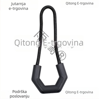 Nylonova kopča za zatvarač s odvojivim kaišem – Dodatak izrađen injekcijskim oblikovanjem za odjeću, jakne, šatore i ruksake