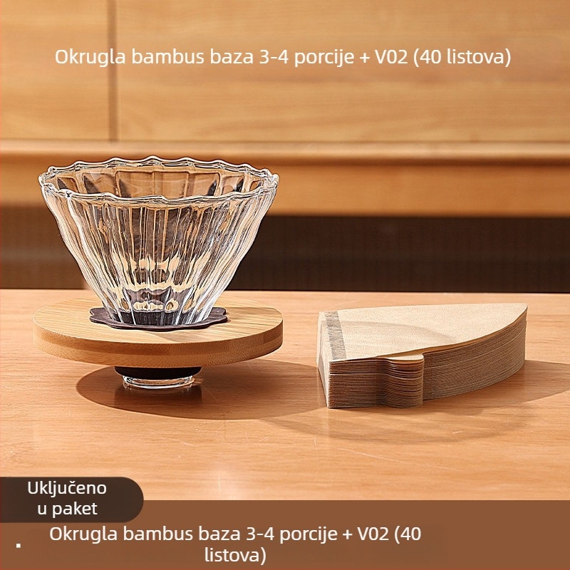 Set ručnog mlinca za kavu za kućnu uporabu i na otvorenom – kompaktan ručni mlin, minimalistički stil, potpuno set