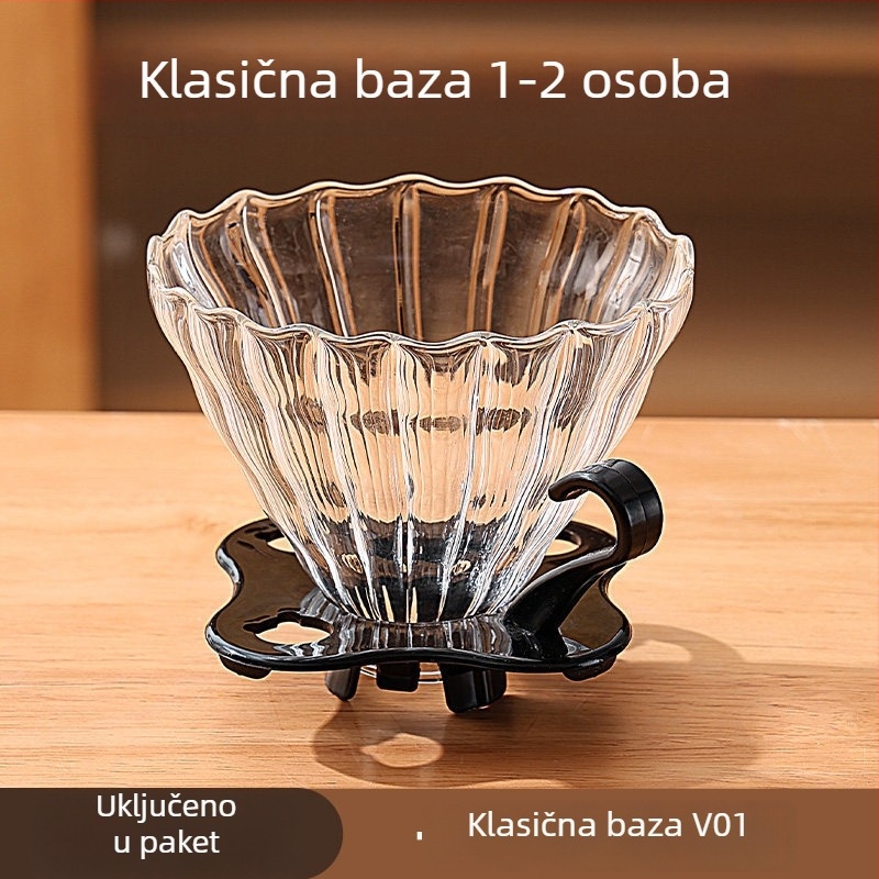 Set ručnog mlinca za kavu za kućnu uporabu i na otvorenom – kompaktan ručni mlin, minimalistički stil, potpuno set