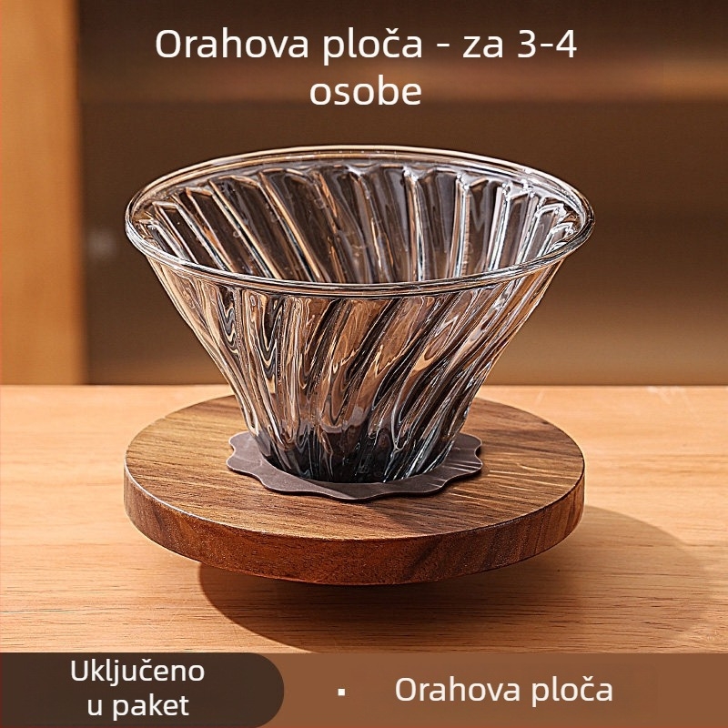 Set ručnog mlinca za kavu za kućnu uporabu i na otvorenom – kompaktan ručni mlin, minimalistički stil, potpuno set