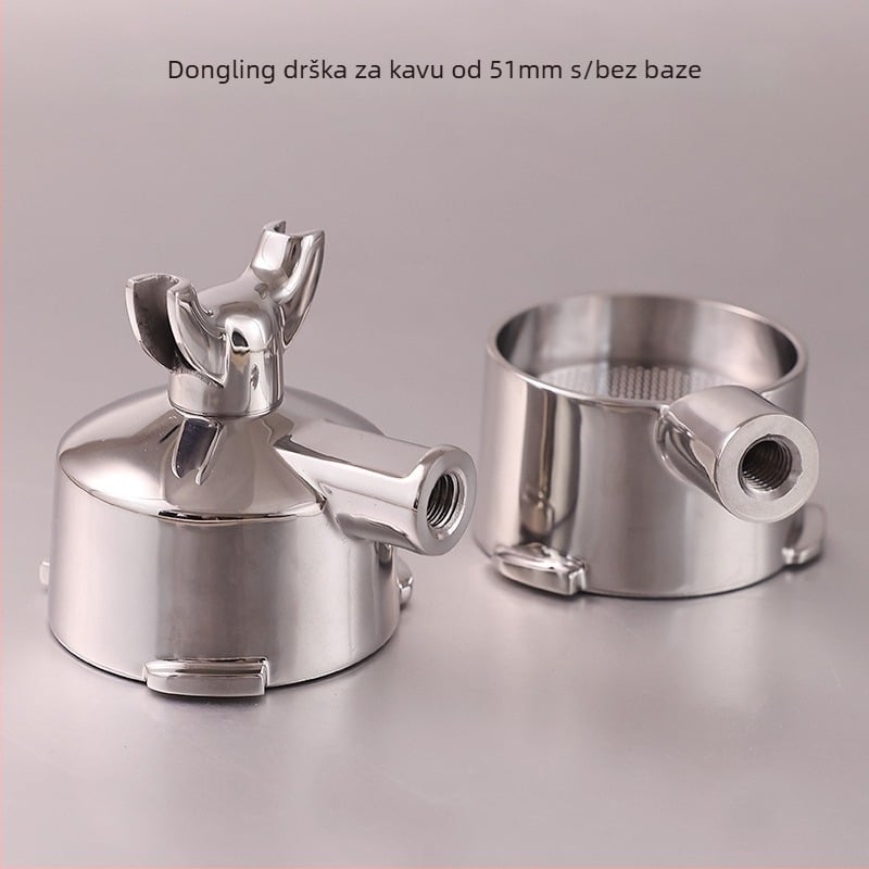 Rukohvat za aparat za kavu, nehrđajući čelik, moderni minimalistički stil, brend Come and go, za bar i kavanu