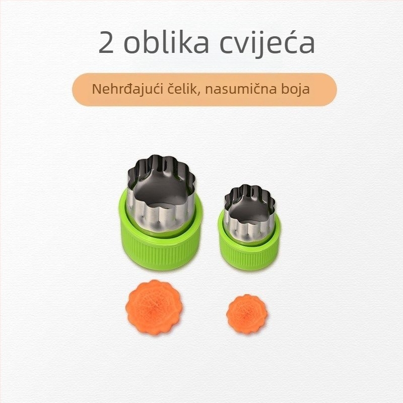 Dječja forma za dumplings i embossing leptir-rezanci - metalni alat, brend Unique