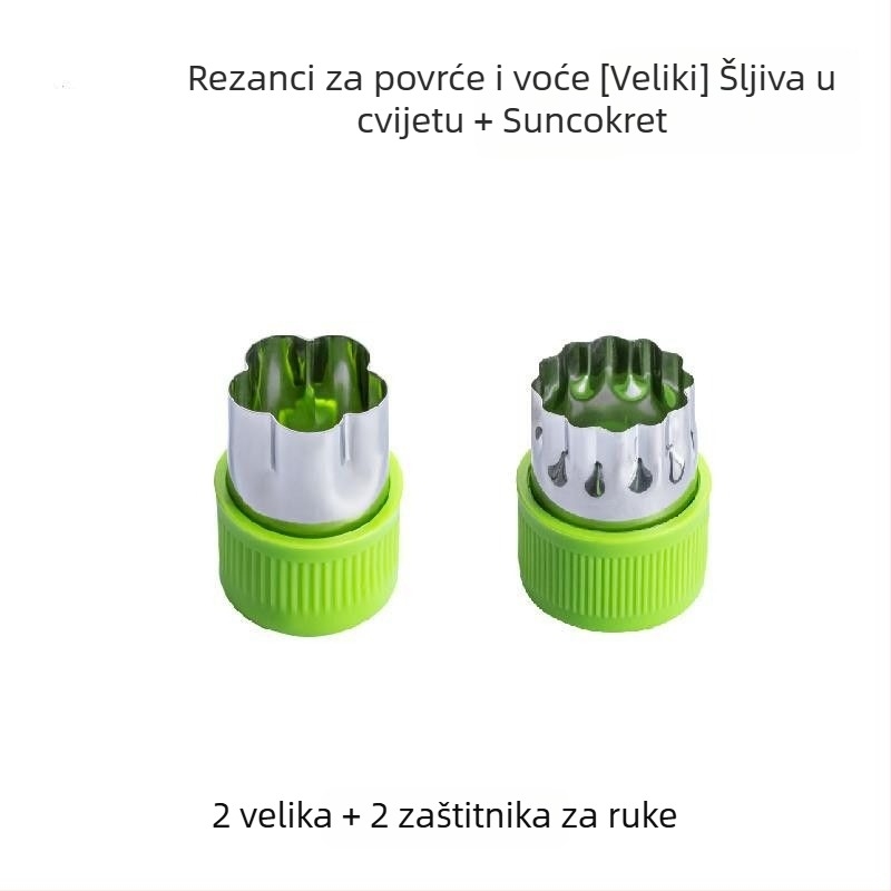 Dječja forma za dumplings i embossing leptir-rezanci - metalni alat, brend Unique