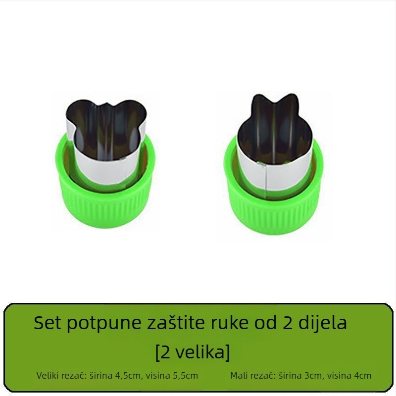 Dječja forma za dumplings i embossing leptir-rezanci - metalni alat, brend Unique