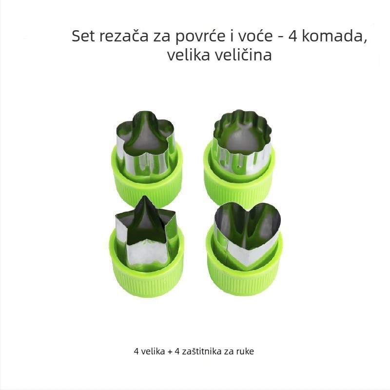 Dječja forma za dumplings i embossing leptir-rezanci - metalni alat, brend Unique