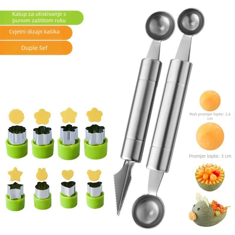 Dječja forma za dumplings i embossing leptir-rezanci - metalni alat, brend Unique