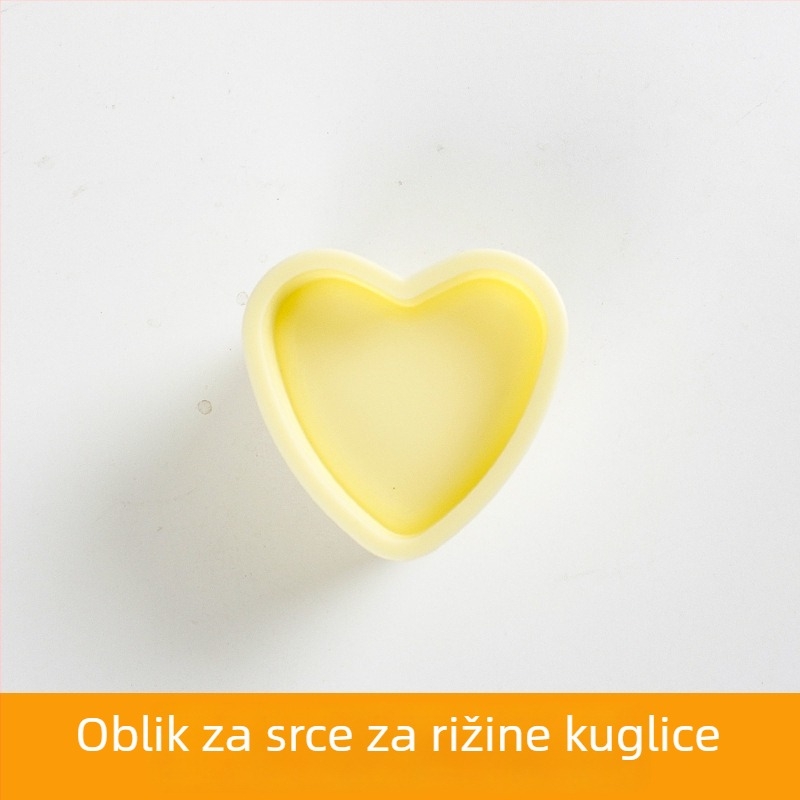 Trokutni kalup za rižine kuglice – plastika, za izradu sushija kod kuće, sigurno za djecu