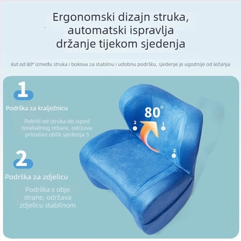 Elastična navlaka za kauč s potporom za struk, za kauč s jednim mjestom, otporna na prašinu, od tkanine