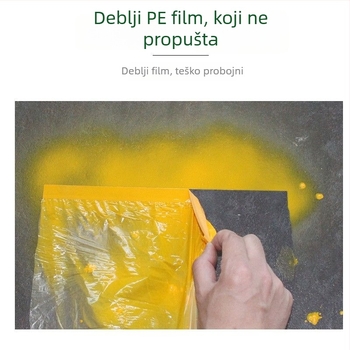 Prozirno zaštitno pokrivalo za namještaj, prilagodljivo, jednostavan stil, za spavaću sobu