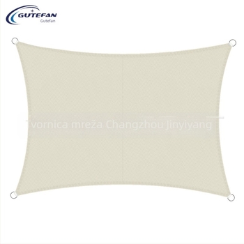 Trojkutna sjenila tkanina od poliestera, 160GSM, vodootpornost 300, PU premaz, bez montaže